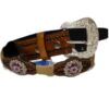 Cinto Country Flor C/Fivela Comum CT0166C -SUMETAL -1779 - Image 2