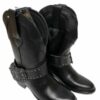 Bota Em Couro Bico Redondo - Det Fivelha -CAPELLI -3170 - Image 3